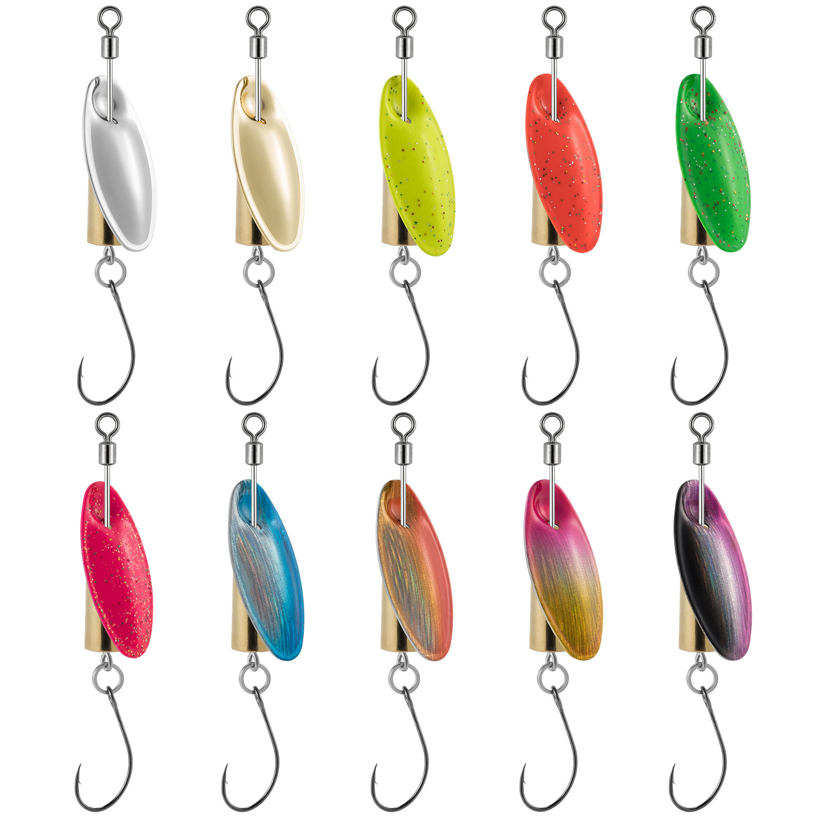 Fishing Equipment Deals - 3pcs 낚시 인라인 스피너 송어 스피너