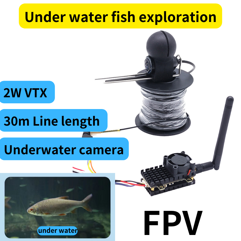 Underwater Fishing Camera - 2W 이미지 전송 무선 수중 물고기