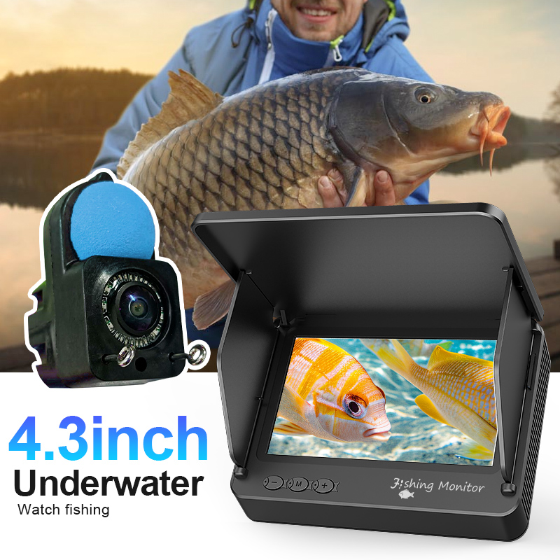Underwater Fishing Camera - 수중 낚시 카메라 1080P HD 어군탐지기(적외선