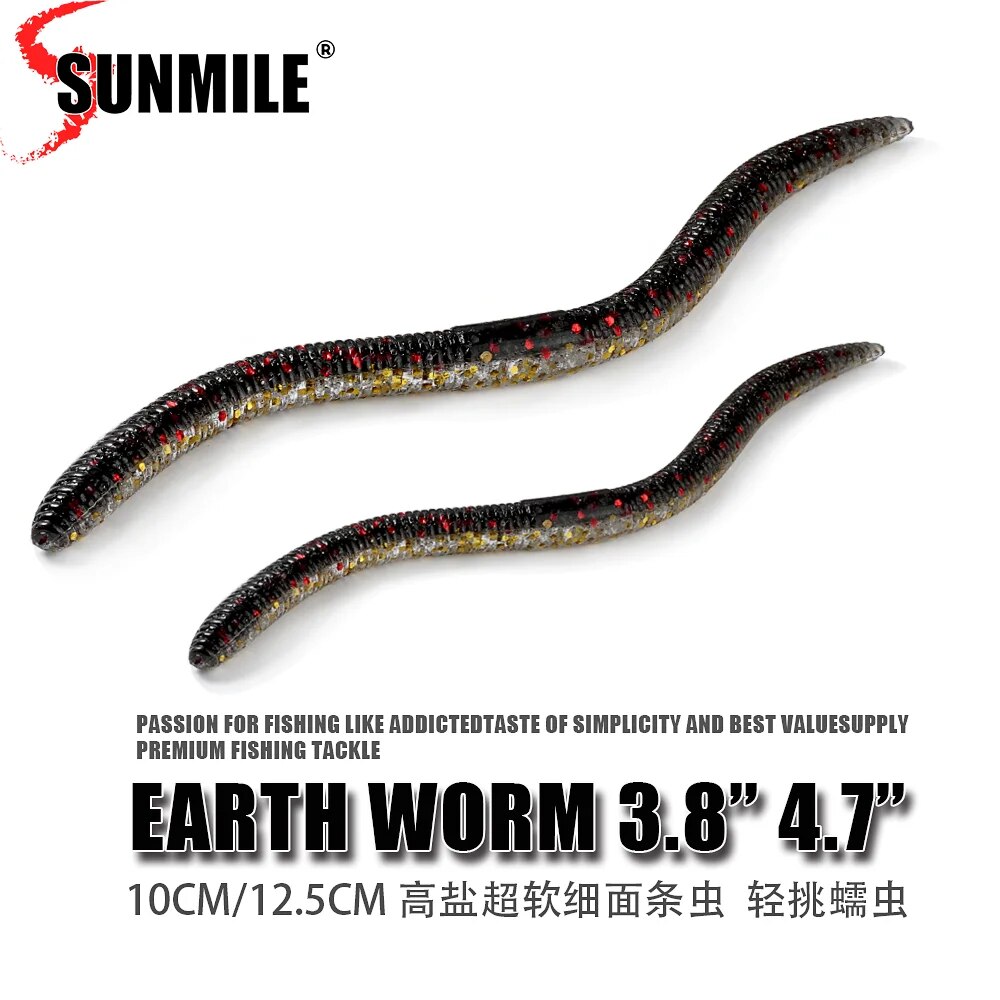 Fishing Equipment Deals - SUNMILE 소프트 낚시 Lure10cm12.5cm Senko 웜