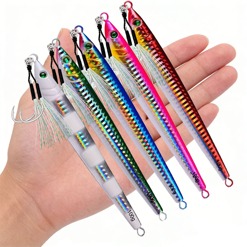Fishing Equipment Deals - 캐스트 금속 지그 낚시 미끼 5PC