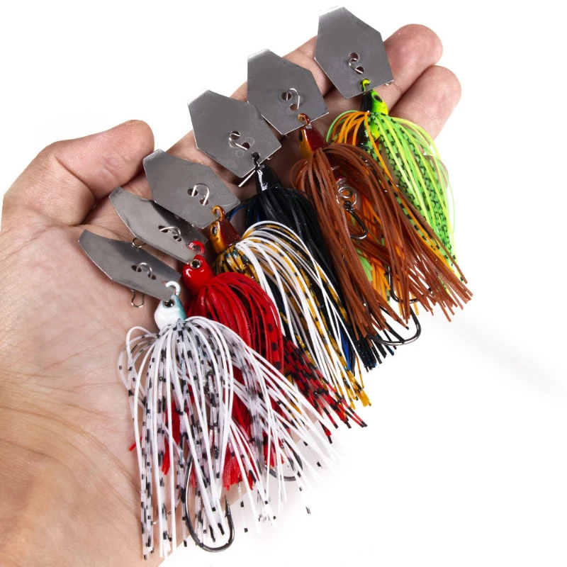 Fishing Equipment Deals - 6 개/대 Chatterbait 낚시 미끼 키트