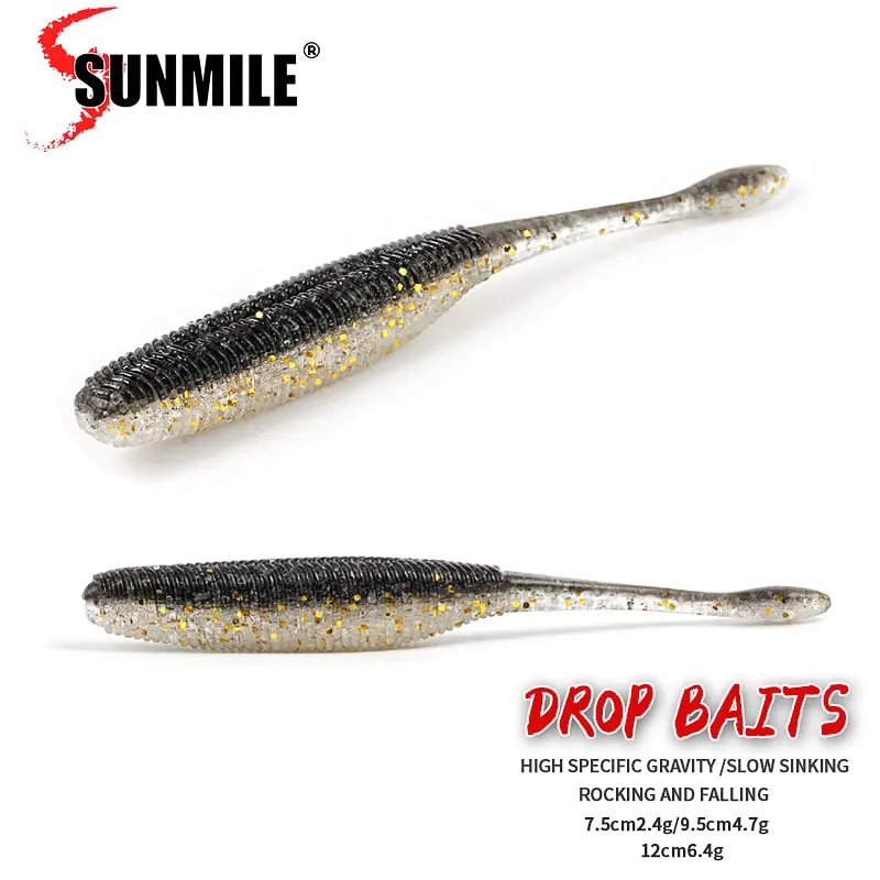 Fishing Equipment Deals - SUNMILE 낚시 루어 드롭 소프트 미끼,