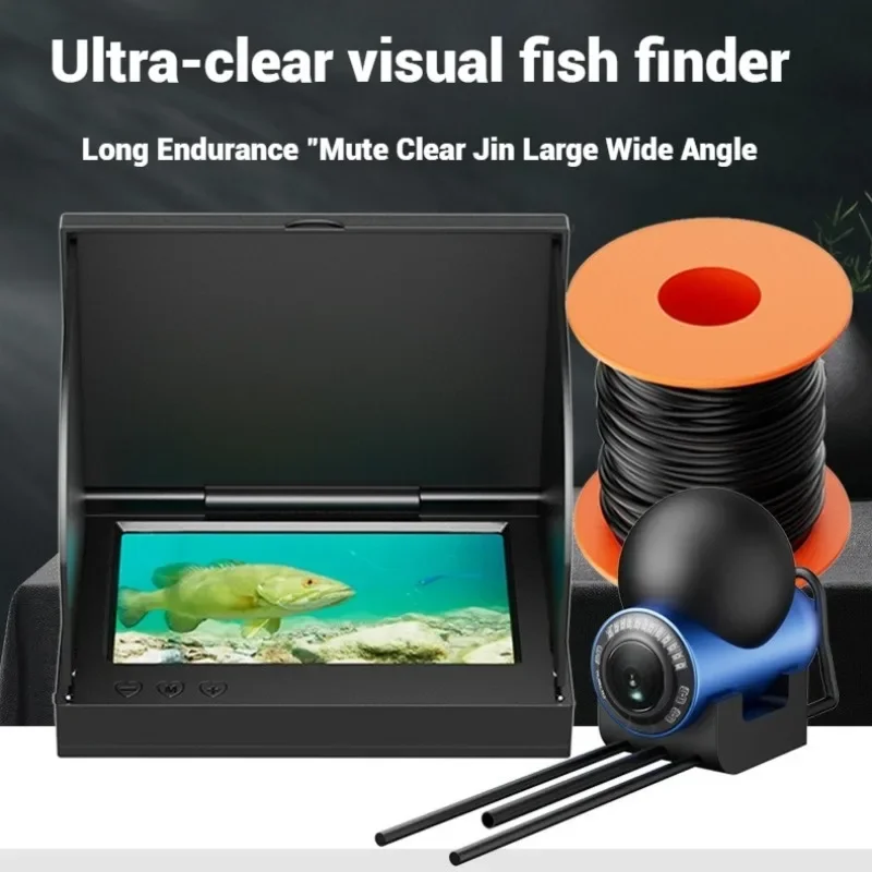 Underwater Fishing Camera - 4.3인치/5인치 HD 화면 낚시 카메라, 야간
