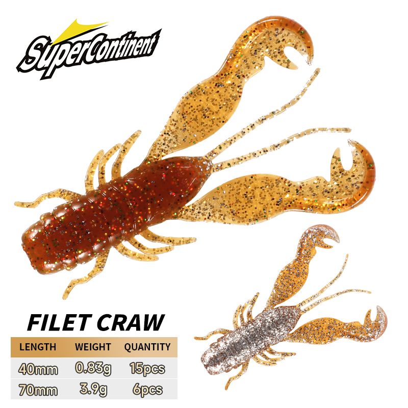 Fishing Equipment Deals - 2023 슈퍼 대륙 필렛 크로우 미끼