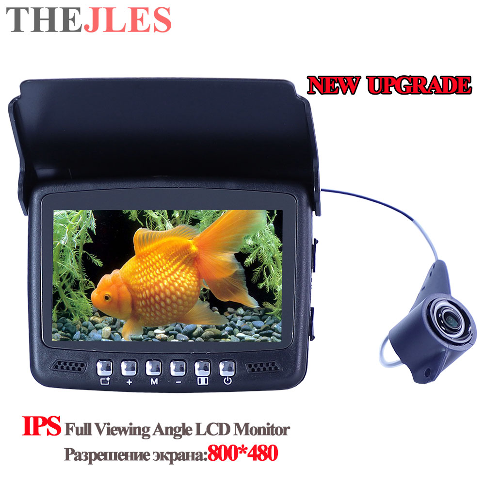 8 개의 적외선 램프 켜기/끄기 기능이있는 4.3 인치 - Underwater Fishing Camera 리뷰 및 가격