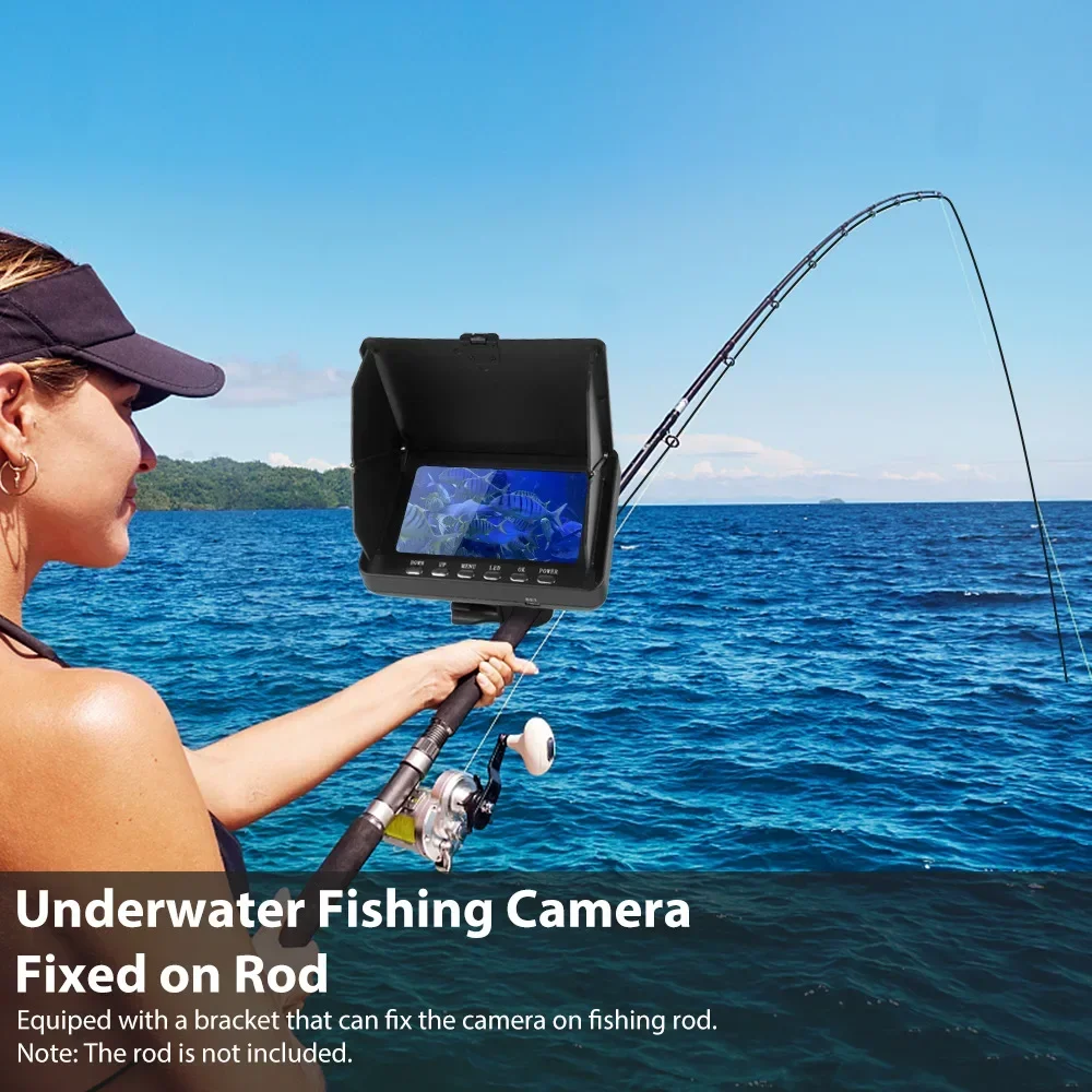 어군탐지기 5.0 인치 LCD 디스플레이 수중 낚시 카 - Underwater Fishing Camera 리뷰 및 가격