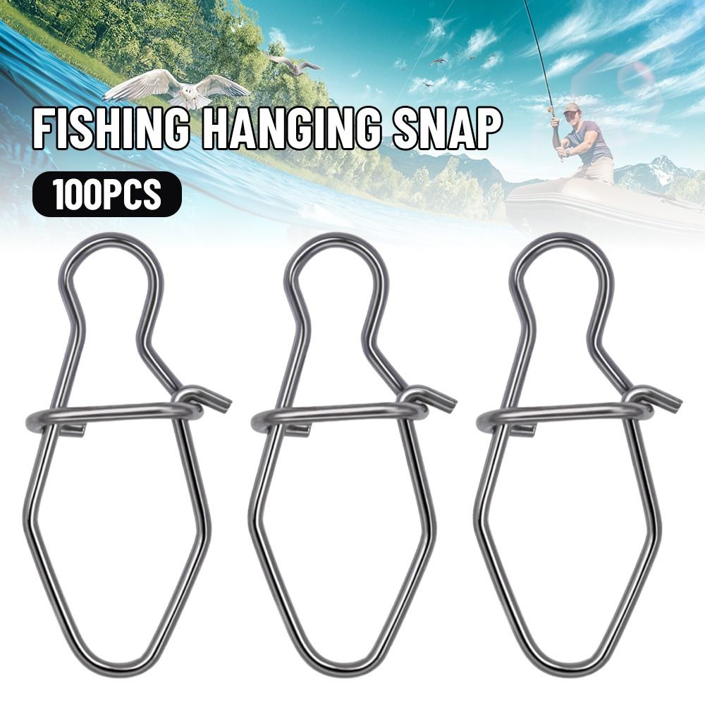 멋진 스냅 낚시 배럴 회전 안전 스냅 후크, 낚시 바늘 - Fishing Equipment Storage 리뷰 및 가격
