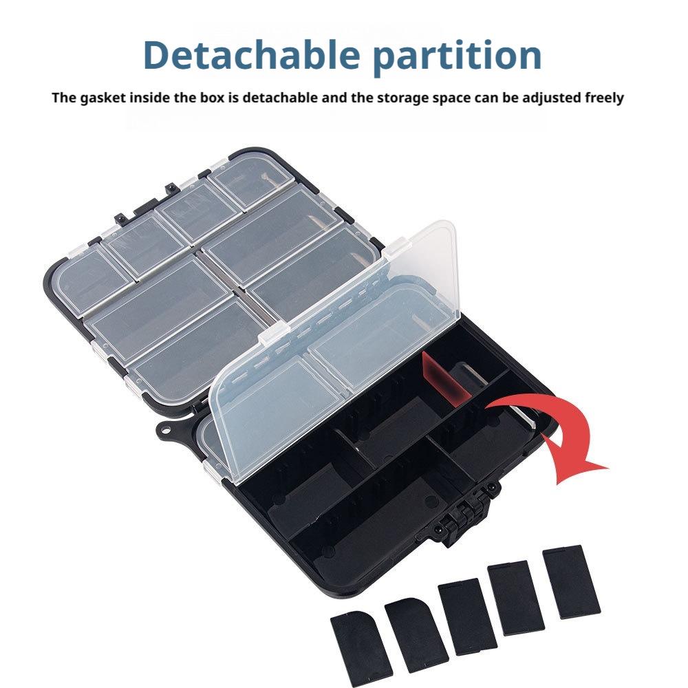 루어 보관 상자 낚시 도구 미끼 보관 상자, 휴대용 양 - Fishing Equipment Storage 리뷰 및 가격