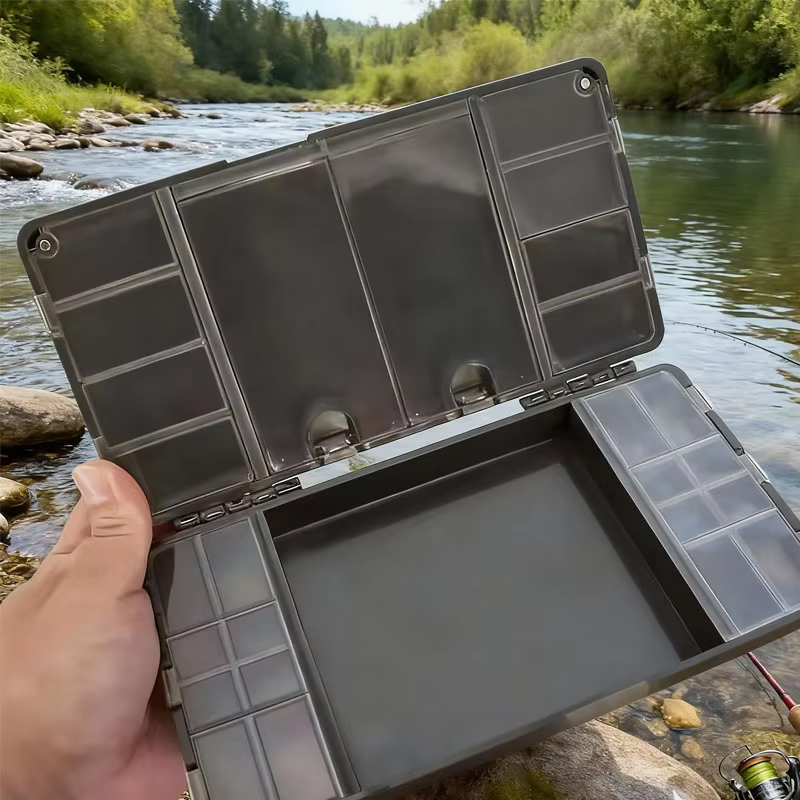 대용량 하드 PVC 태클 박스, 디바이더가 있는 올인원 - Fishing Equipment Storage 리뷰 및 가격