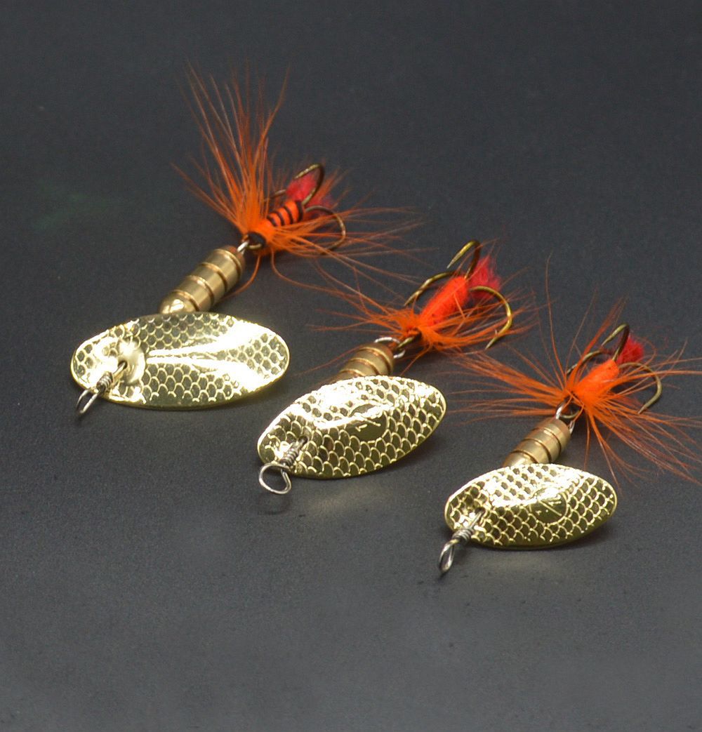 낚시 미끼 스피너 미끼 복합 미끼 3-5.5g 회전 숟 - Fishing Equipment Deals 리뷰 및 가격