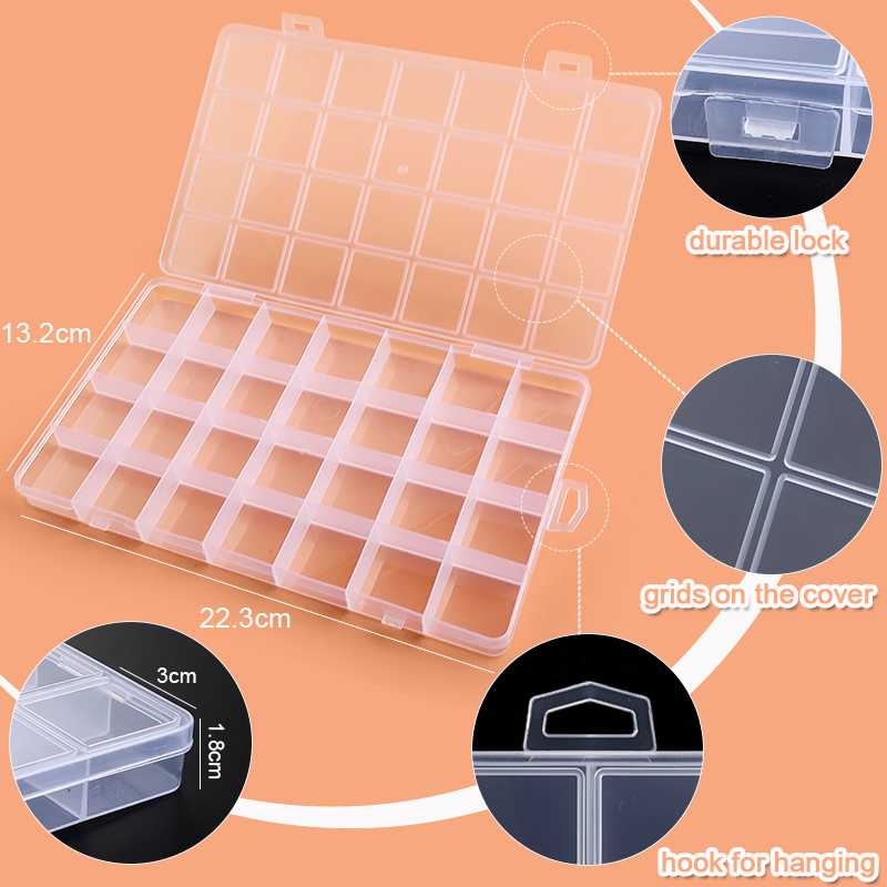 공예 보석 낚시 태클 부품 보관을위한 조절 가능한 분배 - Fishing Equipment Storage 리뷰 및 가격