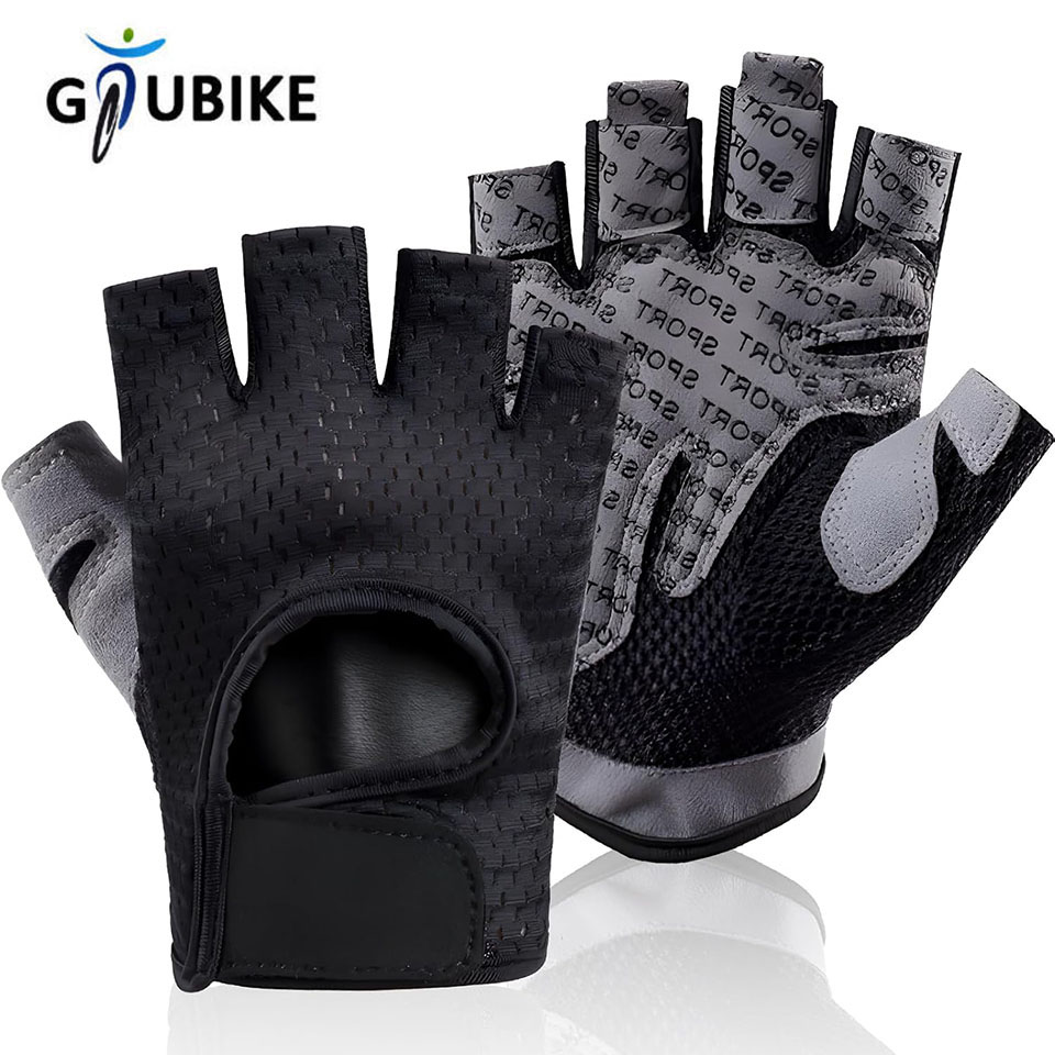 GTUBIKE 스포츠 반 손가락 장갑 미끄럼 방지 충격 - Fishing Equipment In China 리뷰 및 가격