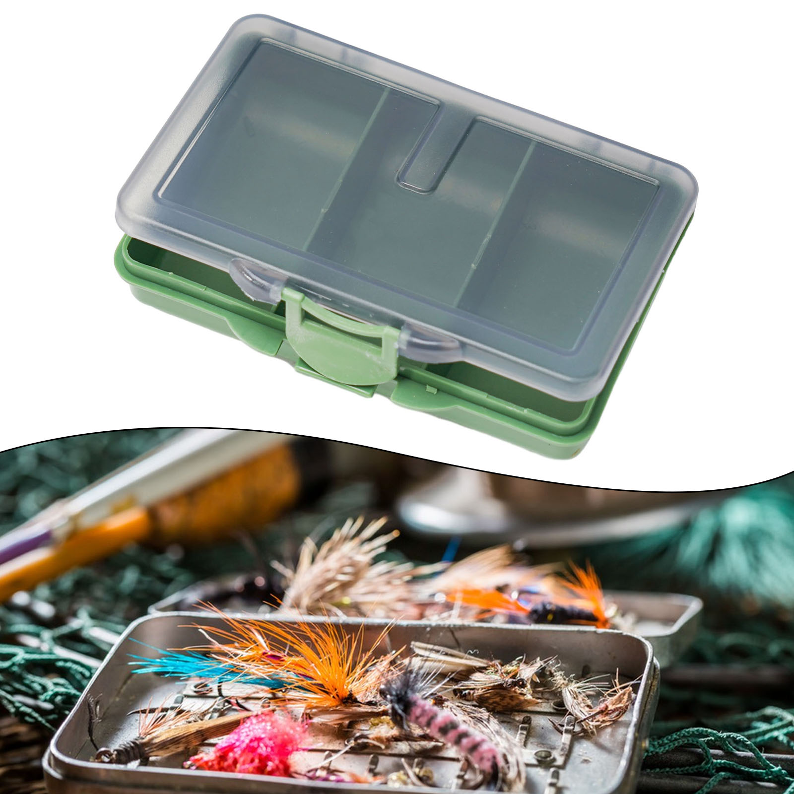 방수 낚시 태클 보관 상자 하위 미끼 상자 후크 상자  - Tackle Box 리뷰 및 가격