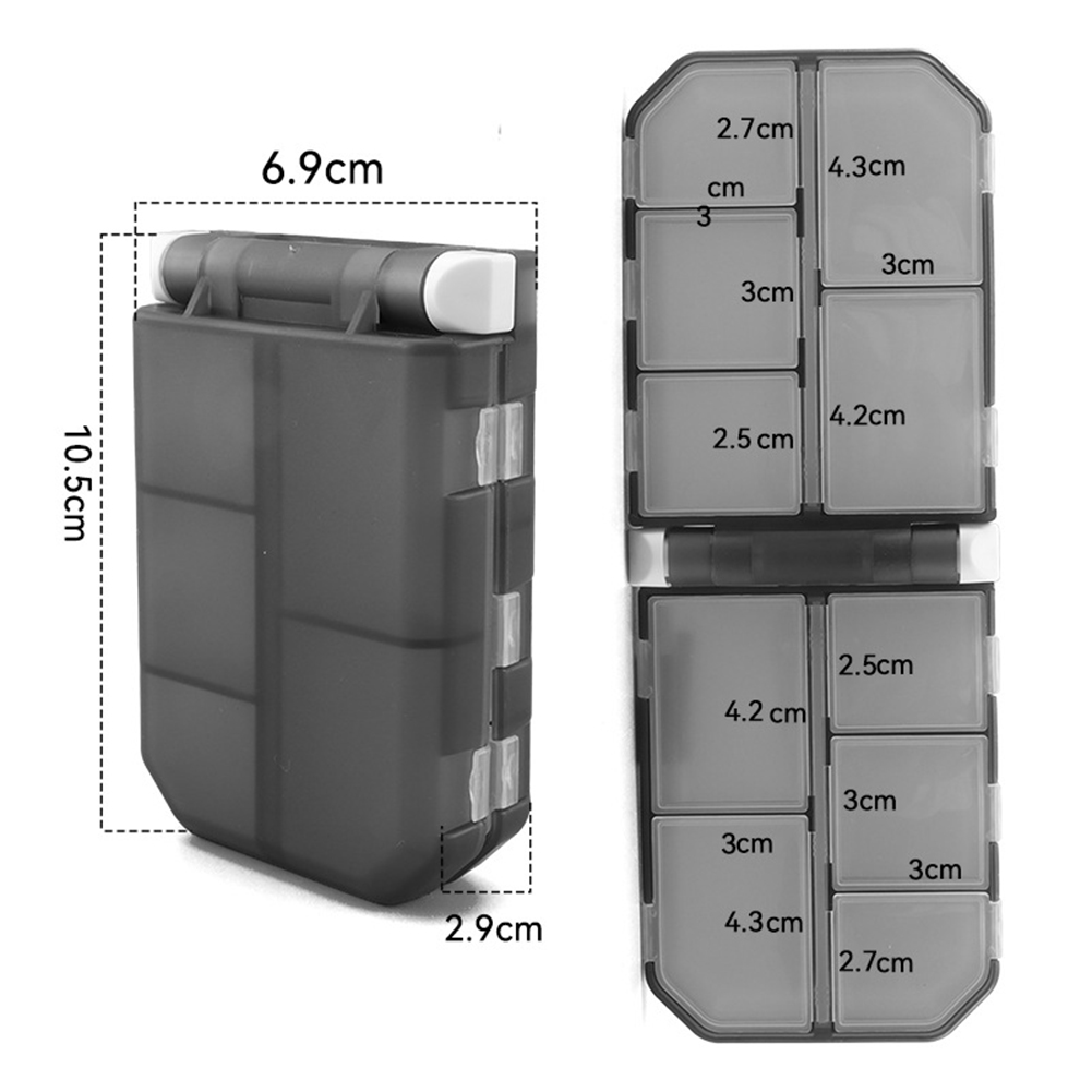 낚시 도구 상자 양면 휴대용 루어 정리함 (훅, 스위블 - Tackle Box 리뷰 및 가격
