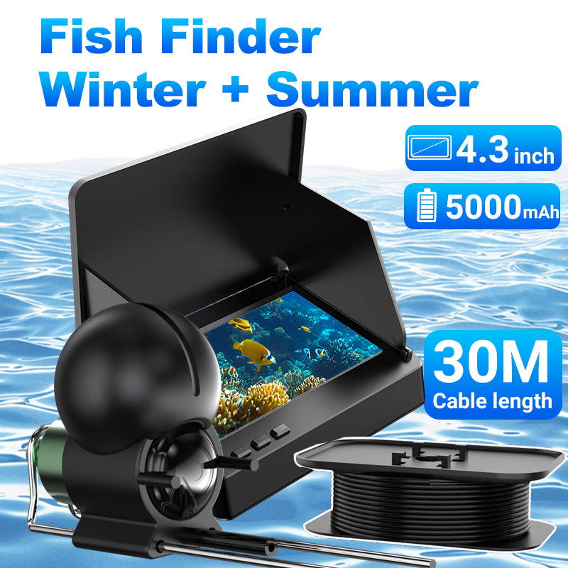 4.3인치 얼음낚시 카메라 어군탐지기 1080P HD  - Underwater Fishing Camera 리뷰 및 가격