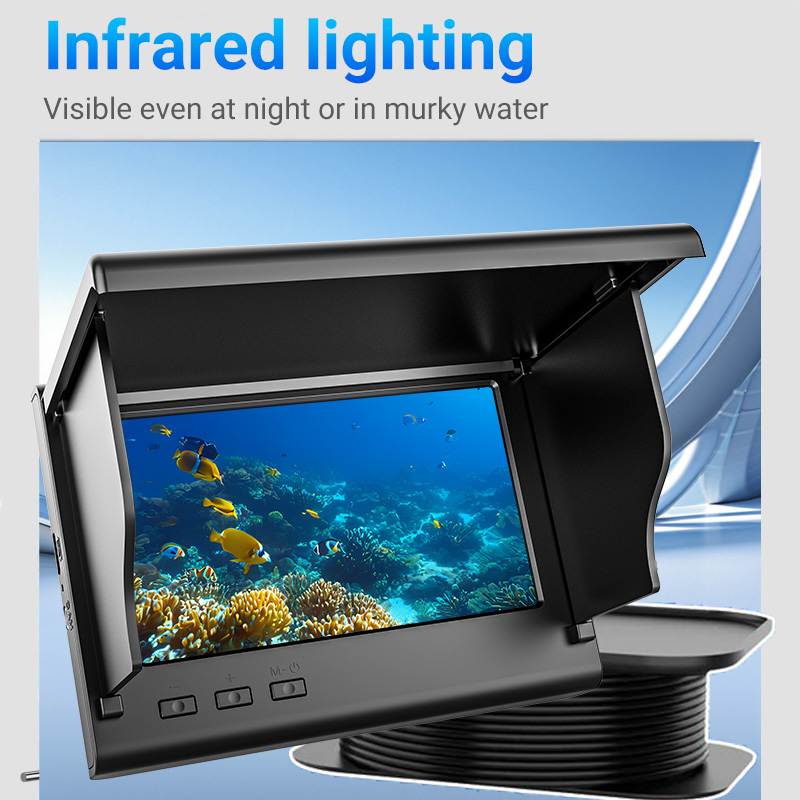 4.3인치 얼음낚시 카메라 어군탐지기 1080P HD  - Underwater Fishing Camera 리뷰 및 가격