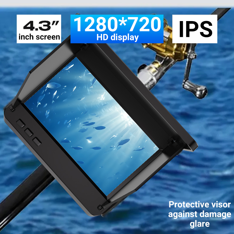 4.3인치 얼음낚시 카메라 어군탐지기 1080P HD  - Underwater Fishing Camera 리뷰 및 가격