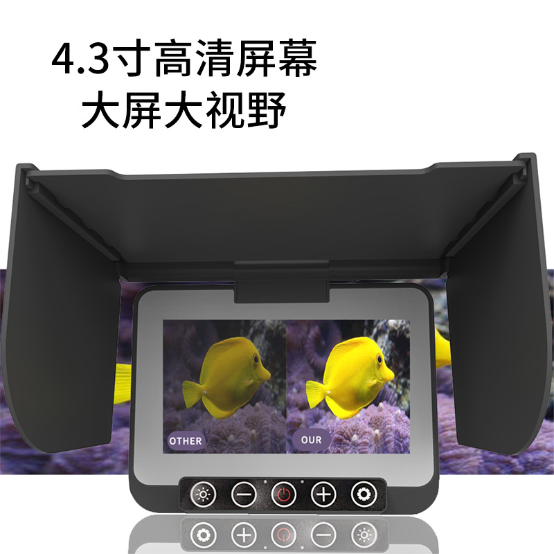 4.3인치 IPS 스크린 1000TVL 수중 15/20 - Underwater Fishing Camera 리뷰 및 가격