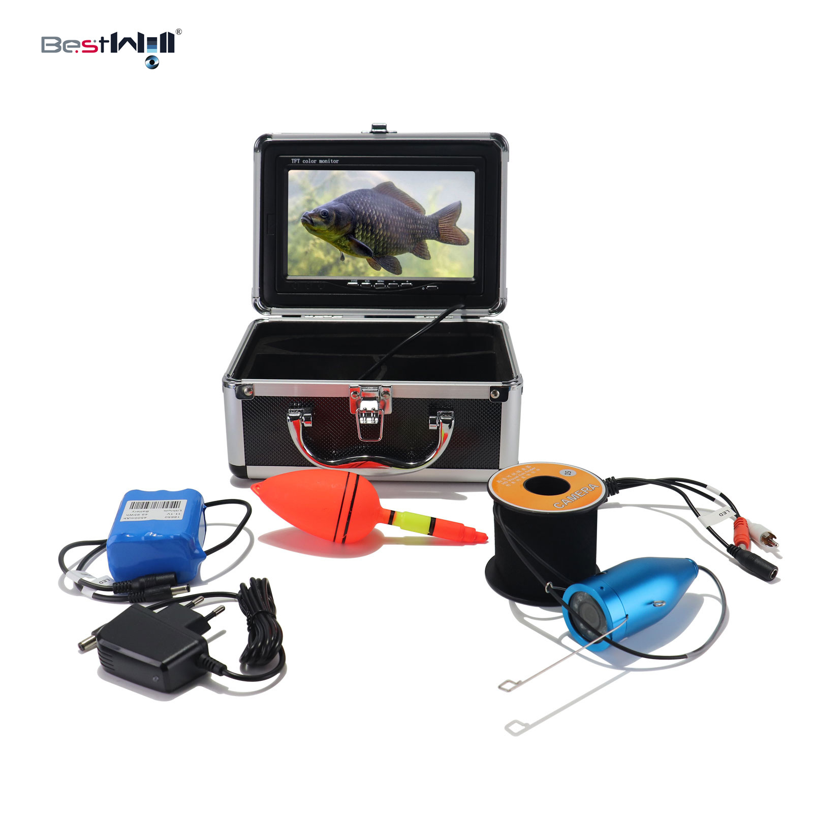 7인치 IPS 스크린 15/20/30M 1000TVL  - Underwater Fishing Camera 리뷰 및 가격