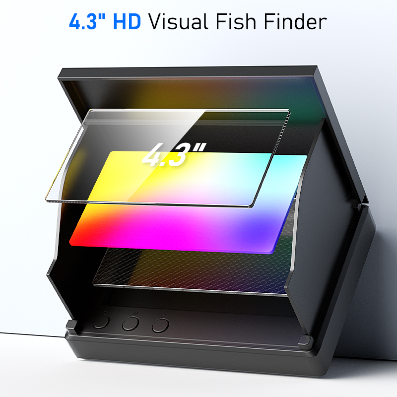 야간 투시 기능이 있는 낚시 카메라 4.3'' 스크린  - Underwater Fishing Camera 리뷰 및 가격